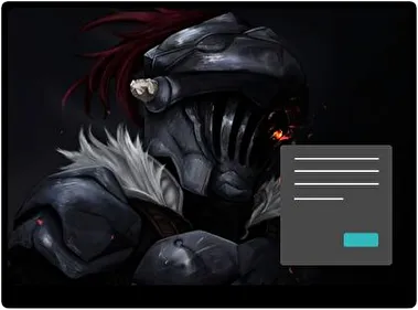 Goblin Slayer Tmavý motiv pro Windows