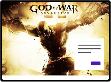 Dios de la Guerra: Ascensión tema para Windows 11
