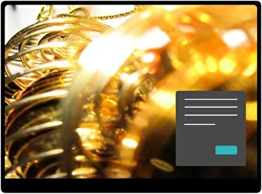 Oro Oscuro tema para Windows 11
