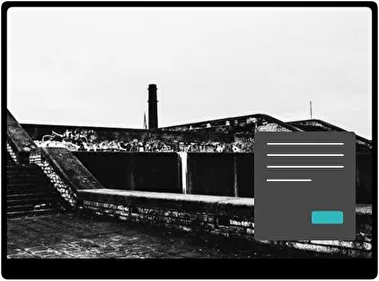 Grandes Lugares Abandonados Oscuro tema para Windows 11