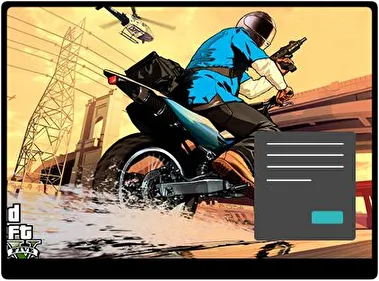 GTA 5 Oscuro tema para Windows 11