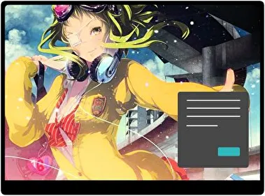 Gumi Vocaloid Oscuro tema para Windows 11