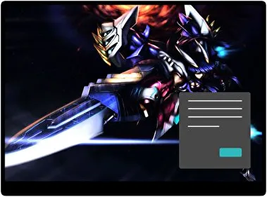 Gundam Oscuro tema para Windows 11