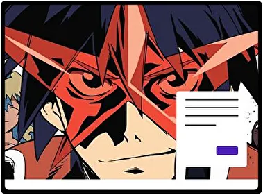 Gurren Lagann motyw dla Windows 10 i 11
