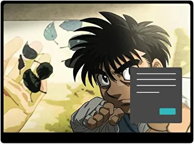 Hajime No Ippo Oscuro tema para Windows 11