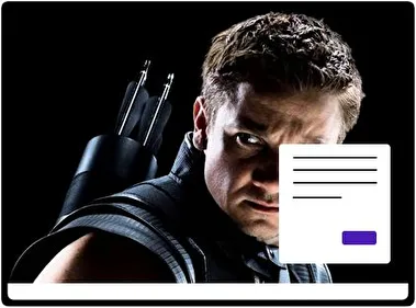 Hawkeye Avengers motyw dla Windows 10 i 11