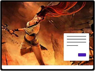 Espada Celestial tema para Windows 11