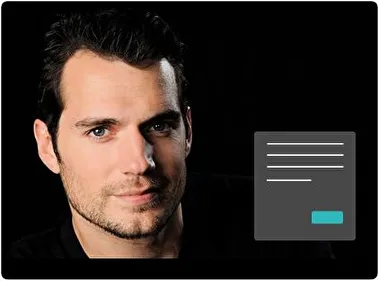 Henry Cavil Ciemny motyw dla Windows 10 i 11