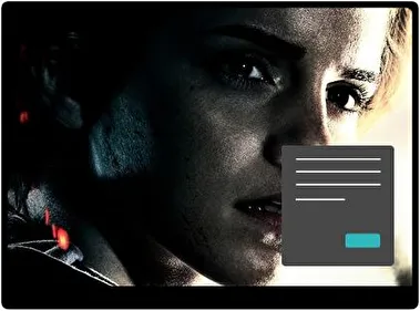 Hermione Granger Oscuro tema para Windows 11