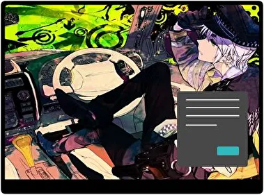 Hetalia Axis Powers Donker thema voor Windows 11