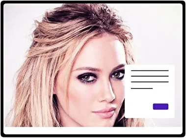 Hilary Duff tema para Windows 11