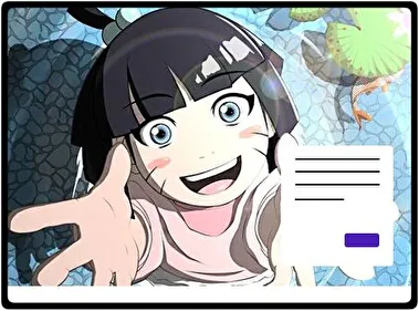 Himawari Uzumaki tema para Windows 11