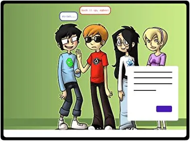 Homestuck tema para Windows 11