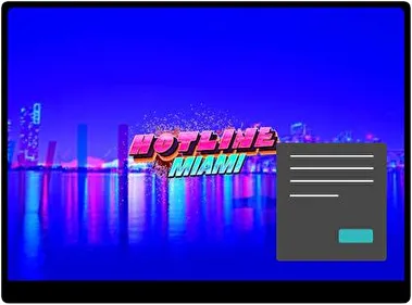 Hotline Miami Oscuro tema para Windows 11