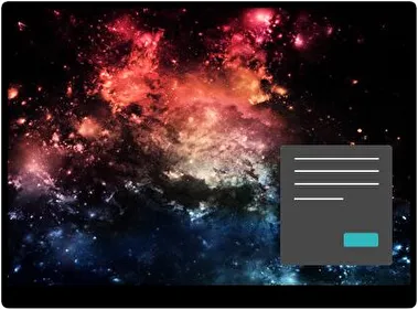 Hubble Ciemny motyw dla Windows 10 i 11