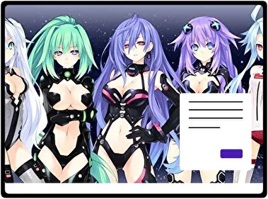 Hyperdimensión Neptunia tema para Windows 11