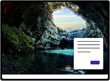 Cavernas Increíbles tema para Windows 11