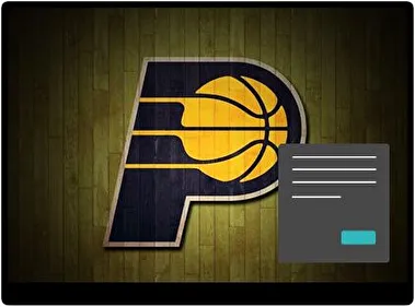Indiana Pacers Ciemny motyw dla Windows 10 i 11