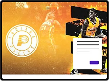 Indiana Pacers tema para Windows 11