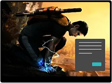 Infamous 2 Ciemny motyw dla Windows 10 i 11