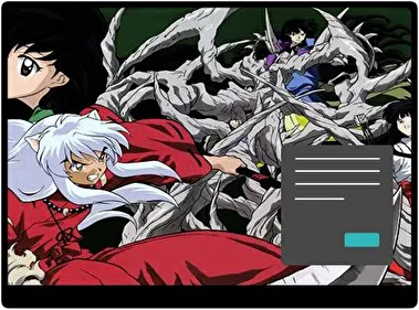 Inuyasha Oscuro tema para Windows 11