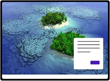 Isla tema para Windows 11