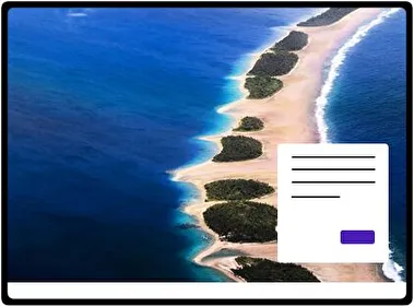 Wyspy motyw dla Windows 10 i 11