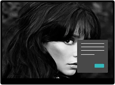Jennifer Love Hewitt Oscuro tema para Windows 11
