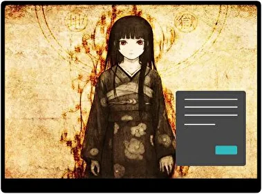 Jigoku Shoujo Ciemny motyw dla Windows 10 i 11