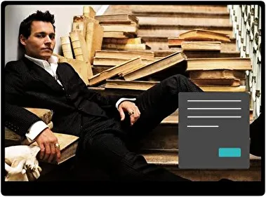 Johnny Depp Ciemny motyw dla Windows 10 i 11