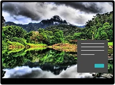 Selva Oscuro tema para Windows 11