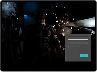 Liga Sprawiedliwości Film 2017 Ciemny motyw dla Windows 10 i 11