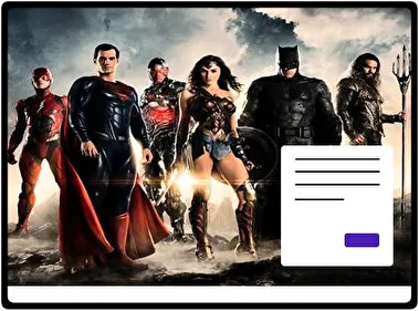 Película de la Liga de la Justicia 2017 tema para Windows 11
