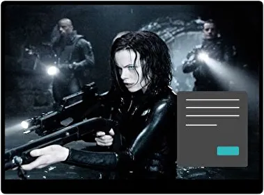 Kate Beckinsale Ciemny motyw dla Windows 10 i 11