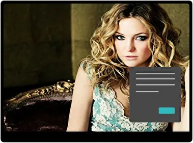 Kate Hudson Oscuro tema para Windows 11