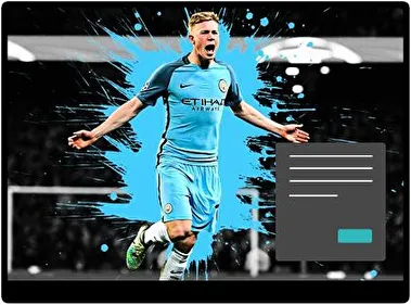 Kevin De Bruyne Ciemny motyw dla Windows 10 i 11