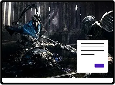 Caballero Artorias tema para Windows 11