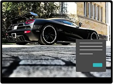 Koenigsegg Agera Oscuro tema para Windows 11