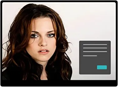 Kristen Stewart Oscuro tema para Windows 11