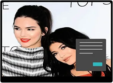 Kylie Jenner Oscuro tema para Windows 11