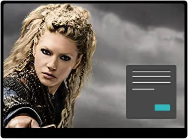Lagertha Lothbrok Oscuro tema para Windows 11