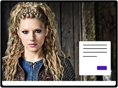 Lagertha Lothbrok tema para Windows 11