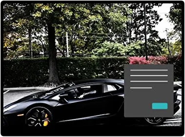 Lamborghini Negro Oscuro tema para Windows 11