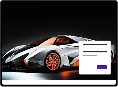 Lamborghini Egoista motyw dla Windows 10 i 11