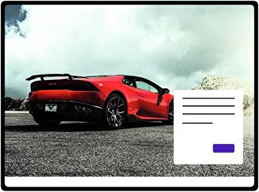 Czerwony Lamborghini motyw dla Windows 10 i 11