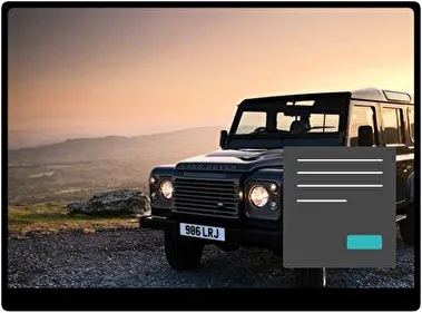 Land Rover Defender Ciemny motyw dla Windows 10 i 11