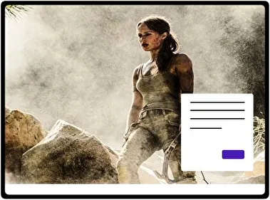 Lara Croft tema para Windows 11