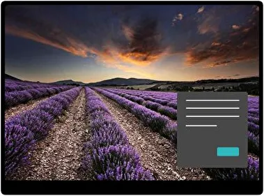 Lavanda Oscuro tema para Windows 11