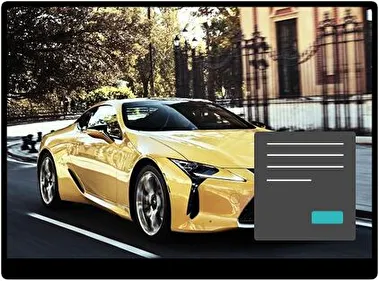 Lexus LC Ciemny motyw dla Windows 10 i 11