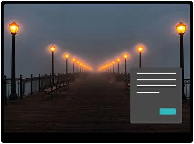 Faro Oscuro tema para Windows 11